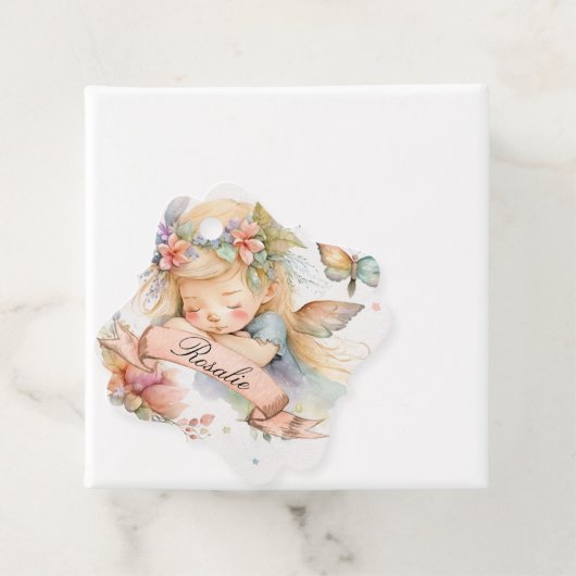 フローラお洒落スウィートドリームスリーピングフェアリーガール フェイバータグ (インサイチュ)