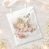 フローラお洒落スウィートドリームスリーピングフェアリーガール フェイバーバッグ (クリップ留めされた状態)