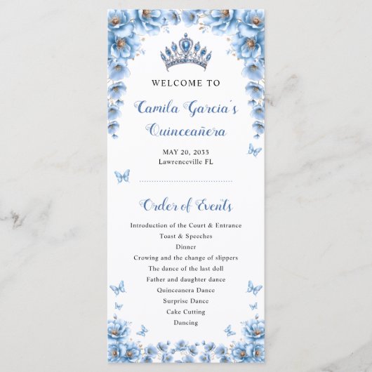 フローラお洒落ダスティブルーティアラキンセアニラ プログラム (正面)