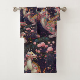 フローラお洒落ドラゴン バスタオルセット