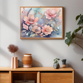 フローラお洒落バタフライアートエレガンス ポスター