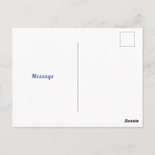 フローラお洒落バタフライアートタイムレス美しい ポストカード (裏面)