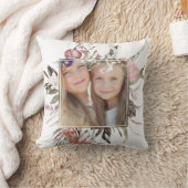 フローラお洒落ブーケ写真 クッション (ブランケット)