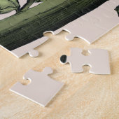 フローラお洒落ベアフェアリーズウォーター色アート ジグソーパズル (側面)