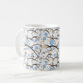 フローラお洒落マグカップ コーヒーマグカップ (正面左)