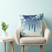 フローラお洒落モノグラム クッション (椅子)