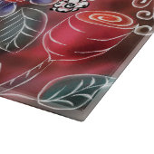 フローラお洒落ヤギ農場動物フローラ桃 カッティングボード (角)