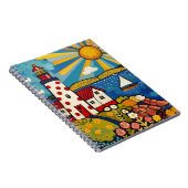 フローラお洒落ライトハウスノート ノートブック (右側)