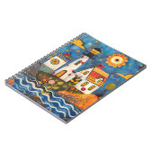 フローラお洒落ライトハウスノート ノートブック (左側)