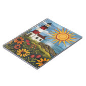 フローラお洒落ライトハウスノート ノートブック (左側)