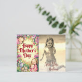 *~*フローラお洒落母の日の写真AP72 シーズンポストカード (スタンド正面)