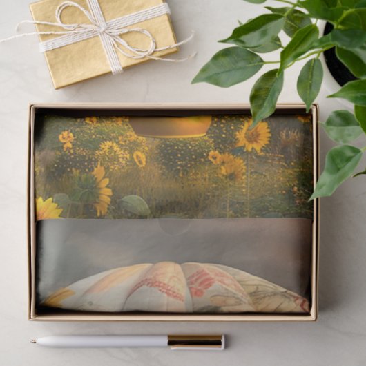 フローラお洒落熱気球の切り離し 薄葉紙 (ギフト)