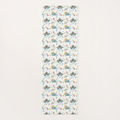 フローラお洒落蛾 | モノグラム ヨガマット (裏面)