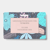 フローラお洒落豆類又は助産師 バッジ (裏面)