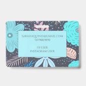 フローラお洒落豆類又は助産師 バッジ (裏面)