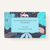 フローラお洒落豆類又は助産師 バッジ (裏面)