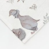 フローラお洒落,,子供部屋水彩物語 フリースブランケット (角)