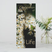 フローラお祝いのライフ2招待状 招待状 (スタンド正面)