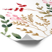 フローラお祝いの写真ダウンロード葬儀 ポスター (角)