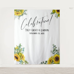 フローラお祝い!写真の背景 タペストリー