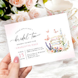 フローラお茶の水色ブライダルシャワー招待 招待状