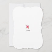 フローラお見舞いカード (裏面)