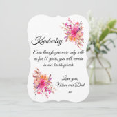 フローラお見舞いカード (スタンド正面)