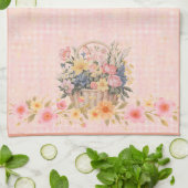 フローラかごヴィンテージインスパイアキッチンタオル キッチンタオル (折り畳み)