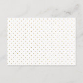 フローラかぼちゃを持って本秋秋のシャワー エンクロージャーカード (裏面)