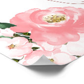 フローラかぼちゃ秋ブライダルシャワー座席表 ポスター (角)