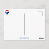 フローラから印刷されたオリジナルのアートワークはがき。 ポストカード (裏面)