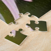 フローラかわいいグレー猫 ジグソーパズル (側面)