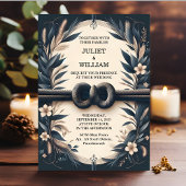 フローラかわいいロープ私たちは結び目結婚の 招待状