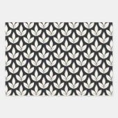 フローラかわいらしかぼちゃ模様 ラッピングペーパーシート (正面3)