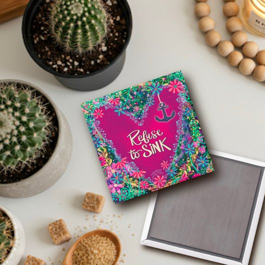 フローラかわいらしがシンクいかりの吸光度を拒否する マグネット