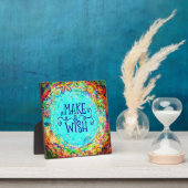 フローラかわいらしが希望誕生日を作成 フォトプラーク (インサイチュ)