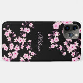 フローラかわいらしさくらんぼフラスモノグラム Case-Mate iPhoneケース (裏面(横))