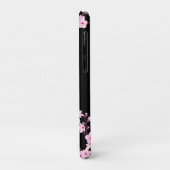 フローラかわいらしさくらんぼフラスモノグラム Case-Mate iPhoneケース (裏面/左)