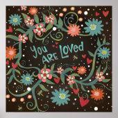 フローラかわいらしは心から愛されるポスター ポスター (正面)