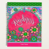 フローラかわいらしやさしさ明るくインスピリシブアート プランナー手帳 (正面)