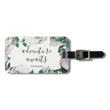 フローラかわいらしアドベンチャーが荷物タグを待つ