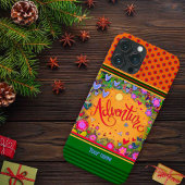 フローラかわいらしアドベンチャーインスピレーション名ハート Case-Mate iPhoneケース