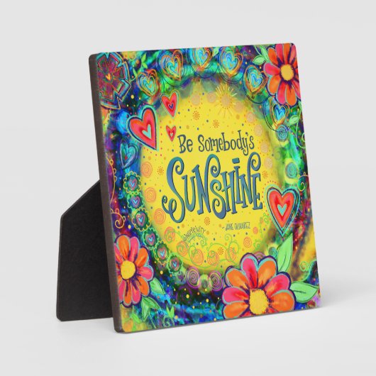 フローラかわいらしイエロービーザーズサンシャイン フォトプラーク (正面)