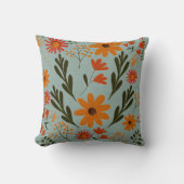 フローラかわいらしカラフルフラワー装飾用クッション クッション (正面)