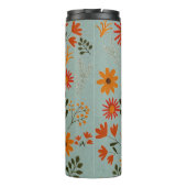 フローラかわいらしカラフル温風水車 タンブラー (裏面)