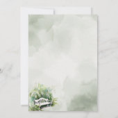 フローラかわいらしガールファースト・コミュニオン 招待状 (裏面)