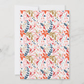 フローラかわいらしクリスマスの写真 シーズンカード (裏面)