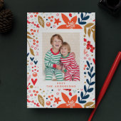 フローラかわいらしクリスマスの写真 シーズンカード