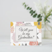 フローラかわいらしゴッドマザー提案カード ポストカード (スタンド正面)