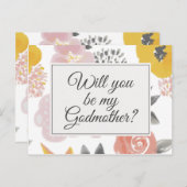 フローラかわいらしゴッドマザー提案カード ポストカード (正面/裏面)